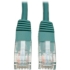 Picture of Tripp Lite 5ft Cat5e / Cat5 350MHz Molded Patch Cable RJ45 M/M Green 5'