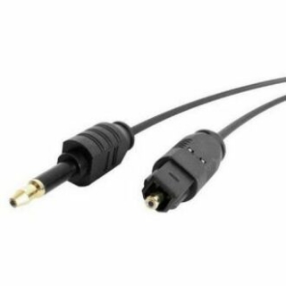 Picture of StarTech.com 10 ft Toslink to Miniplug Digital Audio Cable