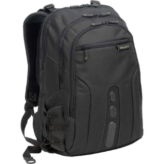 Picture of Targus EcoSmart TBB019US Carrying Case (Backpack) for 17" Notebook - Black, Green