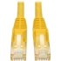 Picture of Tripp Lite 3ft Cat6 Gigabit Snagless Molded Patch Cable RJ45 M/M Yellow 3'