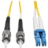 Picture of Tripp Lite 2M Duplex Singlemode 9/125 Fiber Optic Patch Cable LC/ST 6' 6ft 2 Meter