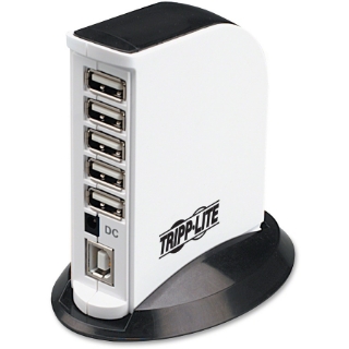 Picture of Tripp Lite 7-Port USB 2.0 Hi-Speed Hub Compact Desktop Mobile Tower