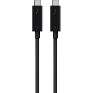 Picture of Belkin Thunderbolt 3 Cable (USB-C to USB-C) (100W) (6.5ft/2m) F2CD085bt2M-BLK