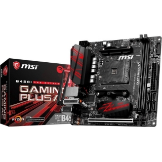 Picture of MSI B450I GAMING PLUS MAX WIFI Desktop Motherboard - AMD B450 Chipset - Socket AM4 - Mini ITX