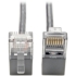 Picture of Tripp Lite Cat6 Gigabit Patch Cable Snagless Right-Angle UTP Slim Gray 2ft