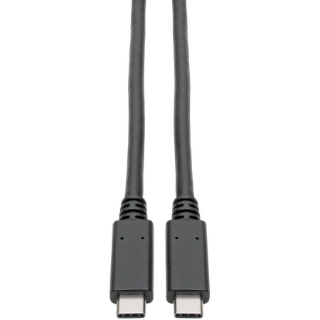 Picture of Tripp Lite USB C Cable USB 3.1 Gen 1 5A USB Type C M/M Fast Charging 3ft 3'