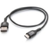 Picture of C2G 1.5ft USB C to USB A Adapter Cable - USB 2.0 - 480Mbps - M/M