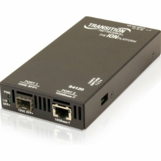 Picture of Transition Networks 10GBase-T Copper to Fiber Media Converter