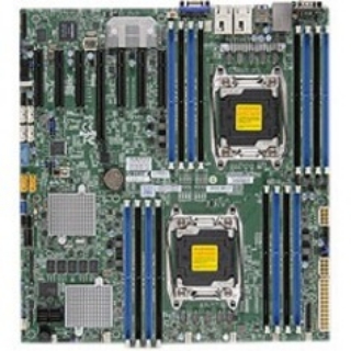 Picture of Supermicro X10DRH -CT Server Motherboard - Intel C612 Chipset - Socket LGA 2011-v3 - Extended ATX