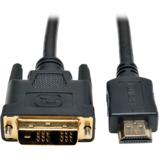 Picture of Tripp Lite 3ft HDMI to DVI-D Digital Monitor Adapter Video Converter Cable 1080p M/M 3'