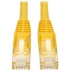 Picture of Tripp Lite 6ft Cat6 Gigabit Snagless Molded Patch Cable RJ45 M/M Yellow 6'