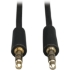 Picture of Tripp Lite 3ft Mini Stereo Audio Dubbing Cable 3.5mm Connectors M/M 3'