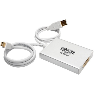 Picture of Tripp Lite 6" Mini DisplayPort to DVI-D Adapter Dual Link Active MDP to DVI Thunderbolt 1 & 2 Compatible