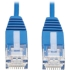 Picture of Tripp Lite Cat6 Gigabit Ethernet Cable Molded Ultra-Slim RJ45 M/M Blue 6in