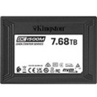 Picture of Kingston DC1500M 7.68 TB Solid State Drive - 2.5" Internal - U.2 (PCI Express NVMe 3.0 x4) - Mixed Use