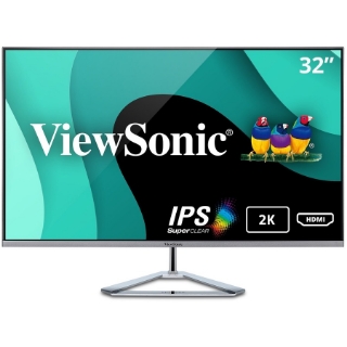 Picture of Viewsonic Ultra Slim VX3276-2K-MHD 32" WQHD LED LCD Monitor - 16:9 - Silver