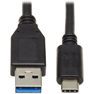 Picture of Tripp Lite USB C to USB-A Cable USB Type C 3.1 Gen 1, 5 Gbps M/M 20in