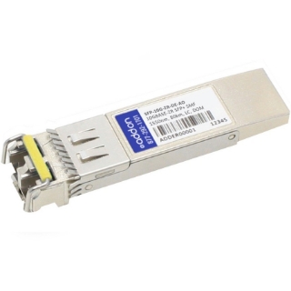 Picture of AddOn Dell SFP-10G-ZR Compatible TAA Compliant 10GBase-ZR SFP+ Transceiver (SMF, 1550nm, 80km, LC, DOM)
