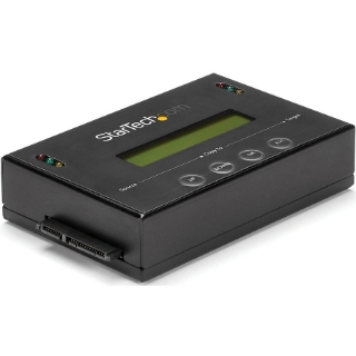 Picture of StarTech.com Standalone 2.5 / 3.5" SATA Hard Drive Duplicator and Eraser