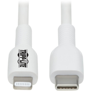 Picture of Tripp Lite Safe-IT M102AB-02M-WH Lightning/USB-C Data Transfer Cable