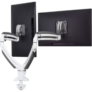 Picture of Chief Kontour K1D220W Clamp Mount for Monitor - White - TAA Compliant