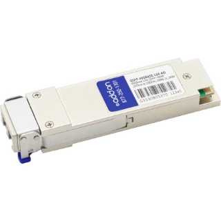 Picture of AddOn MSA and TAA Compliant 40GBase-LX4 QSFP+ Transceiver (MMF, 1270nm to 1330nm, 150m, LC, DOM)