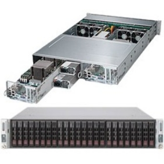 Picture of Supermicro SuperServer 2028TP-DNCFR Barebone System - 2U Rack-mountable - Socket LGA 2011-v3 - 2 x Processor Support