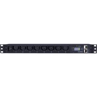 Picture of CyberPower Monitored PDU RM 1U PDU15MHVIEC8FNET 15A 8-Outlet