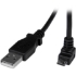 Picture of StarTech.com 2m Micro USB Cable - A to Down Angle Micro B