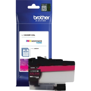 Picture of Brother Genuine LC3033M Single Pack Super High-yield Magenta INKvestment Tank Ink Cartridge