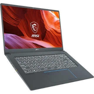 Picture of MSI Prestige 15 A10SC-010 15.6" Notebook - 3840 x 2160 - Intel Core i7 10th Gen i7-10710U Hexa-core (6 Core) 1.10 GHz - 32 GB Total RAM - 1 TB SSD - Gray with Blue Diamond Cut