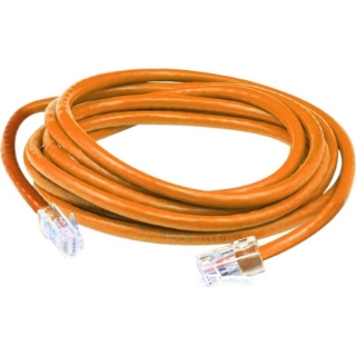 Picture of AddOn 8ft RJ-45 (Male) to RJ-45 (Male) Orange Cat6A UTP PVC Copper Patch Cable