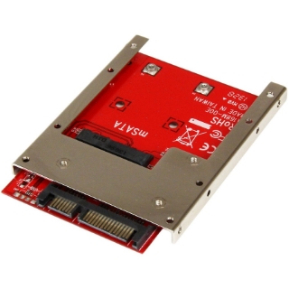 Picture of StarTech.com mSATA SSD to 2.5in SATA Adapter Converter