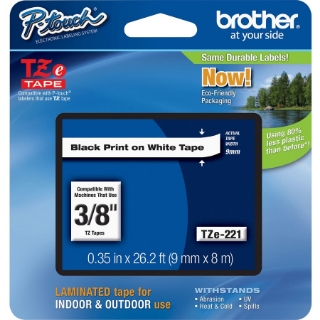 Picture of Brother P-touch TZe Laminated Tape Cartridges