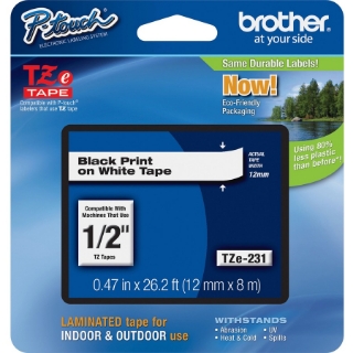 Picture of Brother P-touch TZe Laminated Tape Cartridges