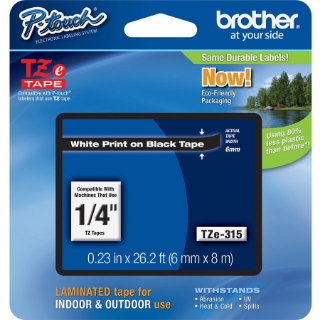 Picture of Brother P-touch TZe Laminated Tape Cartridges