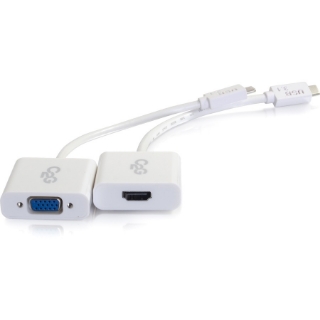 Picture of C2G USB-C to HDMI or VGA Audio/Video Adapter Kit for Apple MacBook